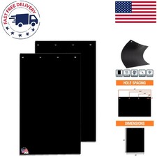 RC36PPB Black Polymer Mud Flaps, 24x36 Inch, Durable & Cold Weather Resistant picture