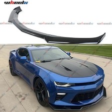Gloss Black Front Bumper Splitter Spoiler Lip For Camaro SS 19-24 LS LT RS 16-24 picture
