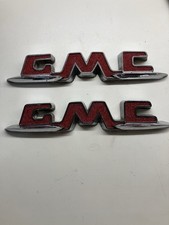 1955-56 GMC fender emblems (pr) picture