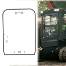 Tractor Loader Door Window For Kubota Skidsteer SVL65 SVL75 SVL90 SVL95 SVL97 picture