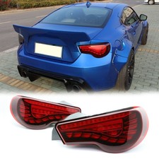 LED Tail Lights Valenti Sequential Signal Red USDM For Toyota 86 BRZ FRS 13-21 picture