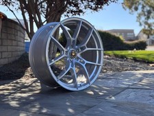 Brand New MFlow Wheels MFR4 Silver 19x8.5 19x9.5 Staggered Fit BMW 5x120 CB72.6 picture