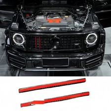 Dry Carbon Fiber Red Middle Grille Trim Cover fit Mercedes G W464 G63 G900 2018+ picture