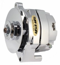 Tuff Stuff 7078NC 100 AMP OEM Wire V Grove Pulley Chrome Alternator 1963-89 Ford picture