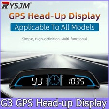 Digital GPS G3 HUD Speedometer Car Heads Up Display MPH KMH Overspeed Alarm Mete picture