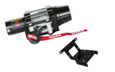 MOOSE 2500LB Wire Rope Winch & Mount Kit 2019-2023 Suzuki LT-A750 KingQuad Axi picture