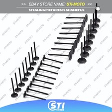 32x Engine Intake Exhaust Valves Set for Mercedes-Benz W204 M156 W211 CL63 6.3L picture