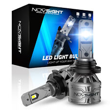 NOVSIGHT 13000LM 9005 LED Headlight Bulbs Kit High Low Beam 6500k Super White picture