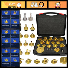20PCS Brake Master Cylinder Bleeder Kit with Pressure Adapters for Easy Fluid Ch picture