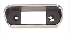 NEW 1967 - 1968 Ford Mustang Radio Bezel Metal and Chrome Original Style Fit picture