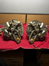 Jaguar E-Type Front Hubs Complete with Brakes and Upper Control Arms Pair picture