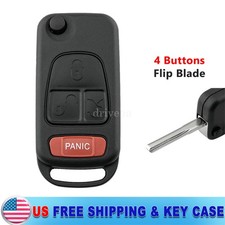 4B Key Fob Shell for 1999 2000 2001 2002 2003 2004 Mercedes-Benz ML320 SLK230 picture