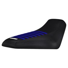 2005-23 Kawasaki Brute Force 650 750 4x4I Seat Cover   all BLACK/BLUE rib #339 picture