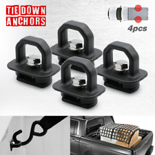 4pc Universal Truck Cargo Tie Down Anchors Hooks for Truck Bed Side Wall Anchors picture