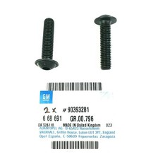 2X Original Opel Flat Round Screws Clutch Actuation Omega A Lotus - 90393281 picture