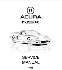 1991 Acura NSX Coupe Shop Service Repair Manual Book PRINTED/BINDER 1300+ Pages picture