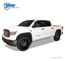 Black Textured OE Style Fender Flares Toyota Tundra 07-13 Fits w/ Factory Flaps picture