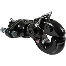 Buyers BP760A - 30 Ton Swivel Pintle Hitch Black Powder Coat Forged Steel picture