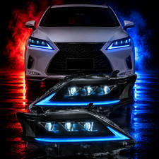 Headlight Fit Lexus RX350 RX450h FSport 2012-2015 VLAND Projector LED Animation picture