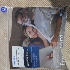 M Amara View Full Mask W/Headgear NEW Size Medium Sealed picture