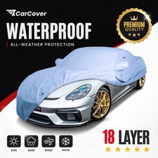 Porsche Cayman 2006-2025 Custom Fit Waterproof Car Cover 18 Layer picture