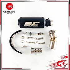 Black Exhaust Mid Pipe Slip‑on Muffler For CFMoto 450SR 450SS 450NK 2022‑2026 picture