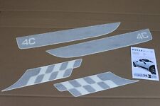 OEM Factory 15-17 Alfa Romeo 4C Decal Body Kit Pinstriping Racing Stripes picture