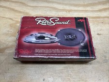 Retro Sound R-69N 6x9 Ultra-Thin Stereo Dash Replacement Speaker 4 OHM DVC picture