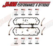 94-97 Ford 7.3 7.3L Powerstroke Diesel Valve Cover Gaskets Motorcraft Glow Plugs picture