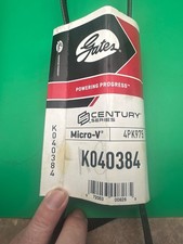 Gates Micro-V Belt 4PK975 Century Series K040384 Global OE Supplier picture