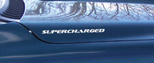 Supercharged Decal SET, Supercharged Hood Decal Set picture