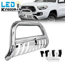 Chrome Steel Bull Bar Bumper Grille Guard for 2016-2023 Toyota Tacoma Truck picture