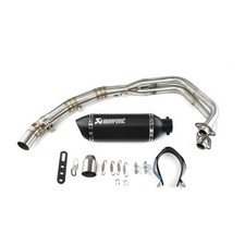 Full System Exhaust Muffler Header Pipe For Kawasaki Z400 Ninja 400 2017-2024 picture