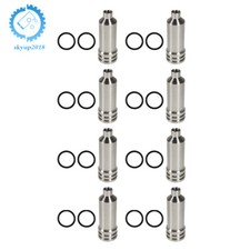 8 Set Injector Cup & O-rings 97188463Lb7 For Gm 2001-2004 6.6L Duramax picture