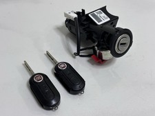 2012-2019 FIAT 500 STEERING IGNITION SWITCH LOCK CYLINDER 2 KEYS OEM 68072199AB picture