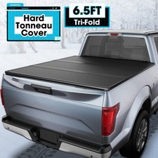 6.5FT FRP Hard Tri-Fold Tonneau Cover Truck Bed for 2015-2026 Ford F150 Pick up picture
