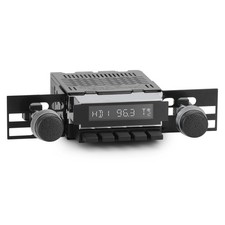 1970-75 Plymouth Duster Redondo RS Radio RetroSound AUX AM FM Black picture