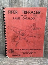 Vintage Piper Tri-Pacer PA-22 Univair Parts Catalog 1978 Spiral Catalog 211 Pgs picture