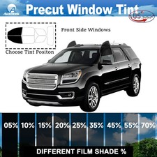 PreCut Film Front Two Door Windows Any Tint Shade For GMC Acadia 2007-2016 picture