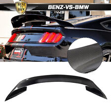 Fits 15-23 Ford Mustang GT350R Style Rear Trunk Spoiler Carbon Fiber CF picture
