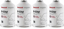 Honeywell R1234YF HFO-1234yf Automotive Refrigerant - 8oz Can - 4 Pack picture
