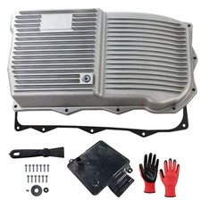 For 2013-2021 RAM 1500 3.0L 3.6L 5.7L Aluminum 13-Bolt Transmission Oil Pan Kit picture