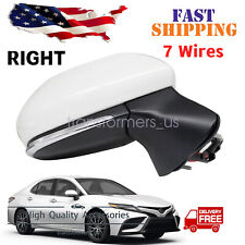 For 2018-2023 TOYOTA CAMRY Passenger Side Mirror Blind Spot  Heated Turn Signal picture