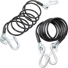 2x Blue Ox Pair of Class 3 Steel 7 Ft 7,500 lb Towing Safety Cables BX88196 picture