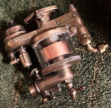 VINTAGE STROMBERG B NO.3 ANTIQUE BRASS/COPPER UPDRAFT CARBURETOR AUTOMOBILE PART picture
