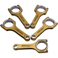 5x Titanizing Connecting Rods for Volvo 850 C70 V70 S60 S70 2.3 T5 R AWD B5234T picture
