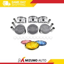 Pistons w/ Rings fit Fits 10-16 Toyota 4Runner 4.0L V6 DOHC 24v picture