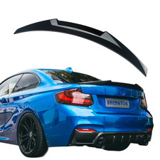 Fit 14-21 BMW F22 220 230 235 M240 F87 M2 Gloss Black Rear M4 Trunk Spoiler Wing picture