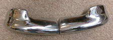 1940's 1950's VINTAGE ACCESSORY BUMPER TIPS WINGS ORIGINAL UNKNOWN MAKE picture