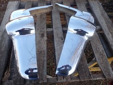 Pair Good Original 1958 Cadillac Front Bumper Upright Sections GM picture